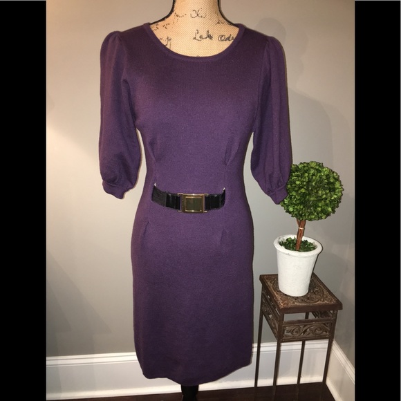 antonio melani purple dress